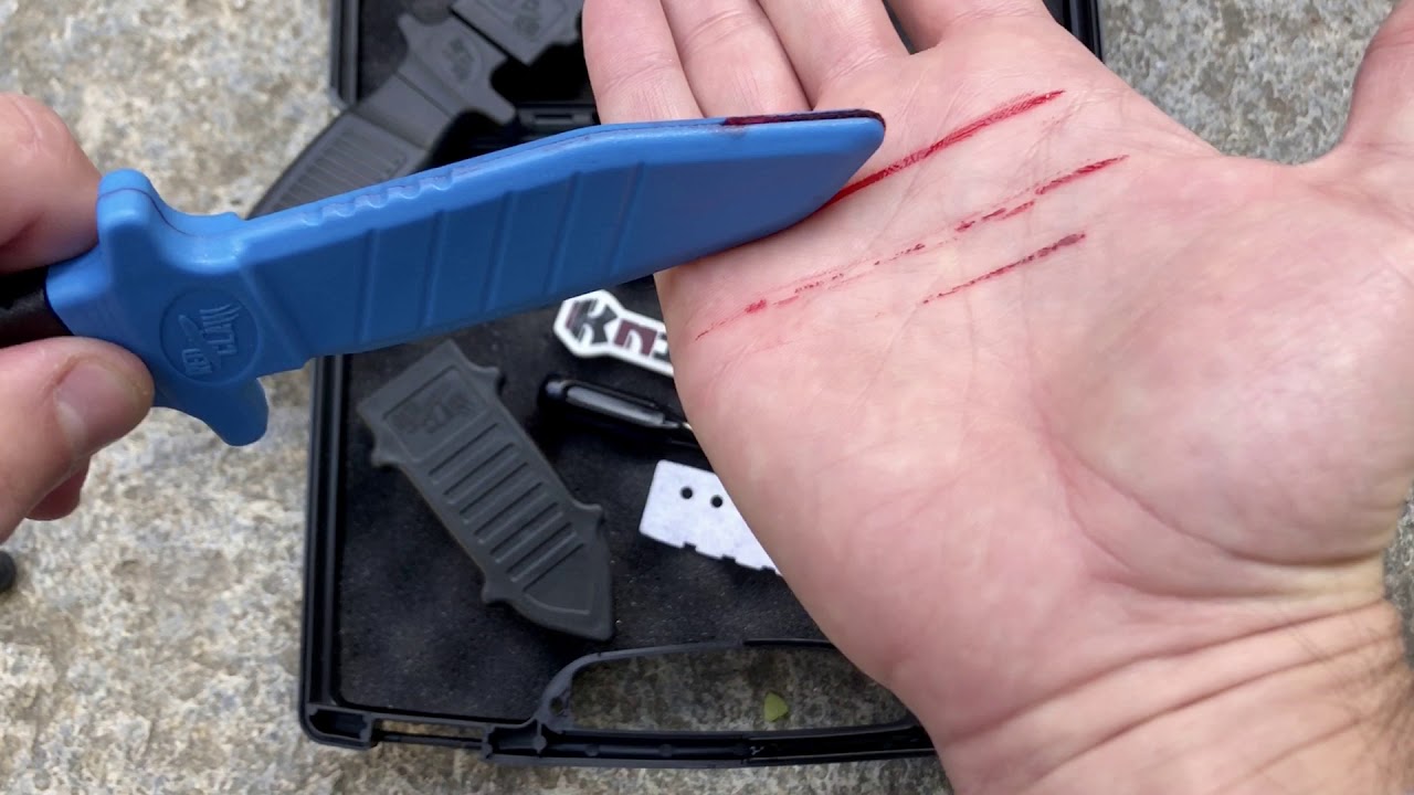 Red Claw - Training Knife Blu - red training marker knife - coltello allenamento - knives.it