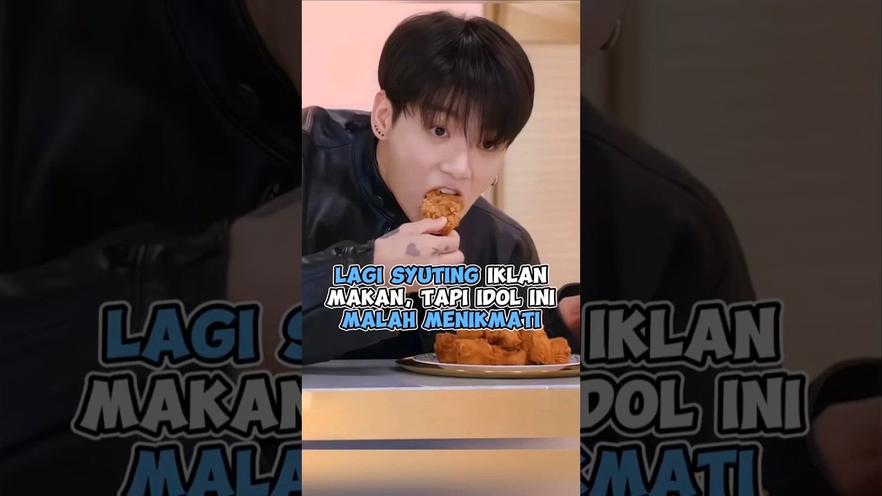 Lagi syuting Iklan Makan, tapi Idol Ini Malah Menikmati #shorts #kpop #plus62kpop
