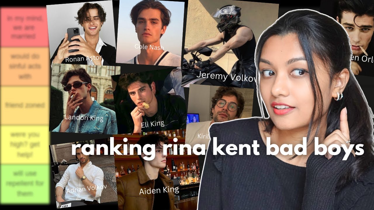 tier ranking book boyfriends by Rina Kent