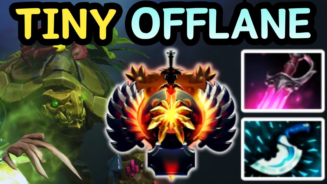 🔥 OFFLANE TINY ONE COMBO ONE KILL | DOTA 2 GAMEPLAY 🔥