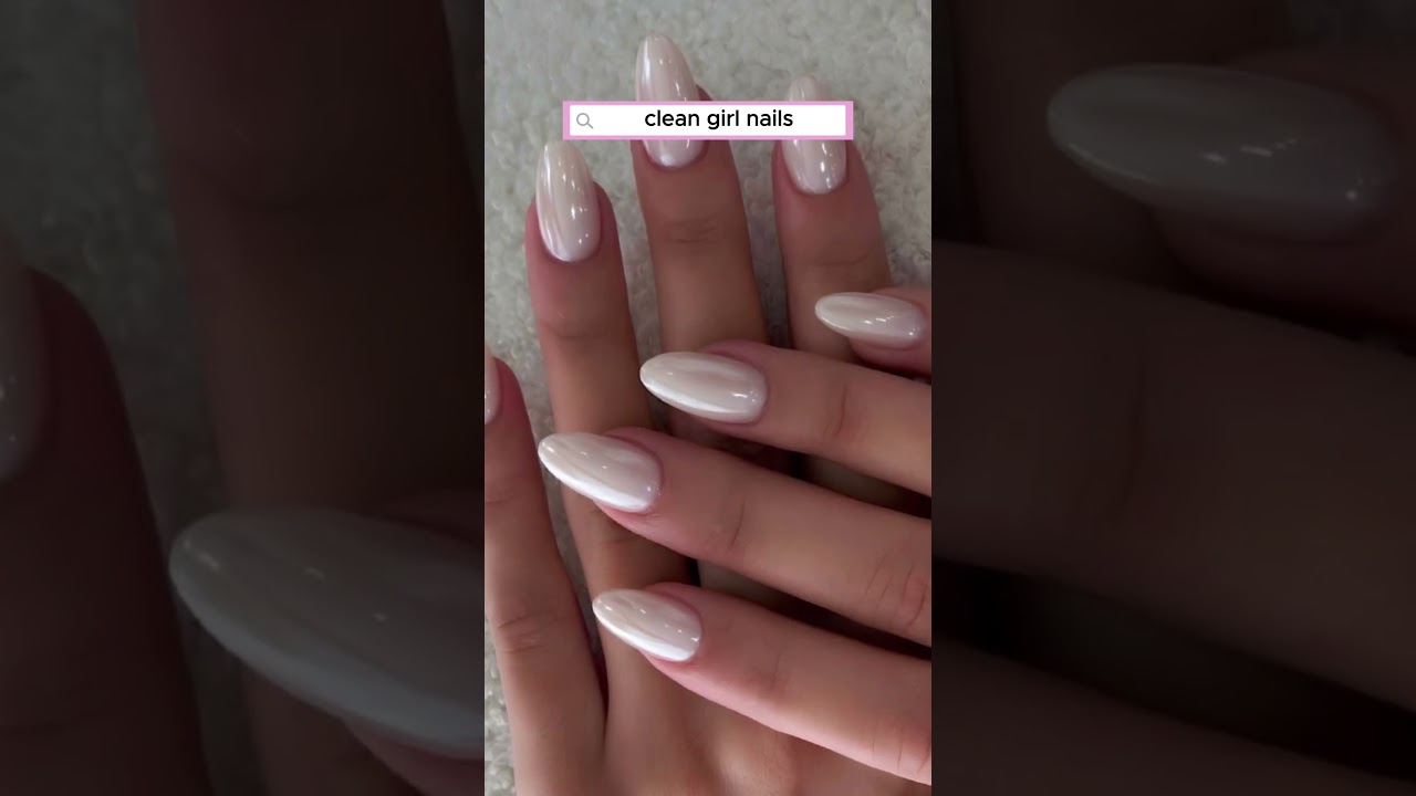 clean girl nails