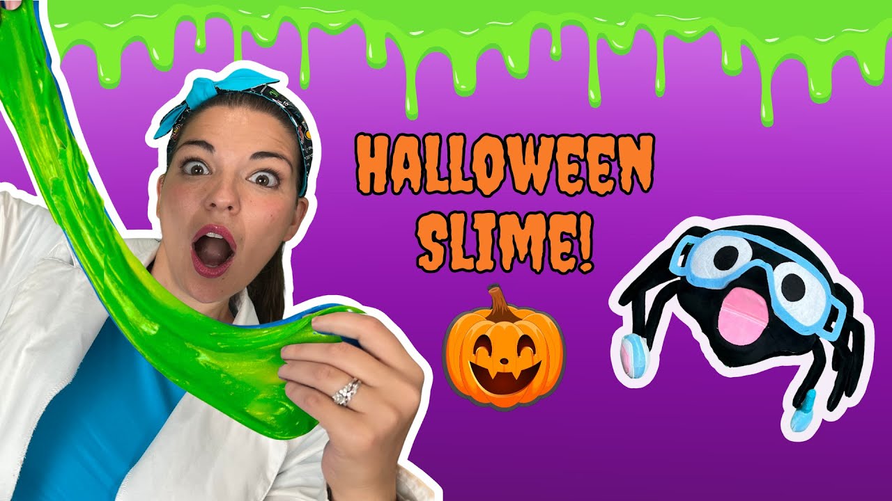 Halloween Slime Activity for Little Scientists | Chemistry for Kids