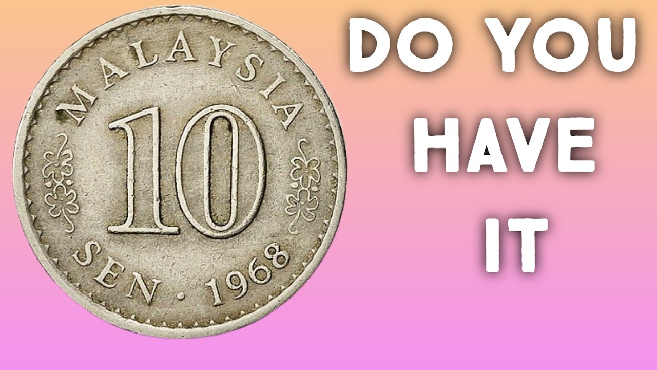 1968 Malaysia 10 Sen Coin Value Revealed | Could Your Coin Be Worth $86 or More