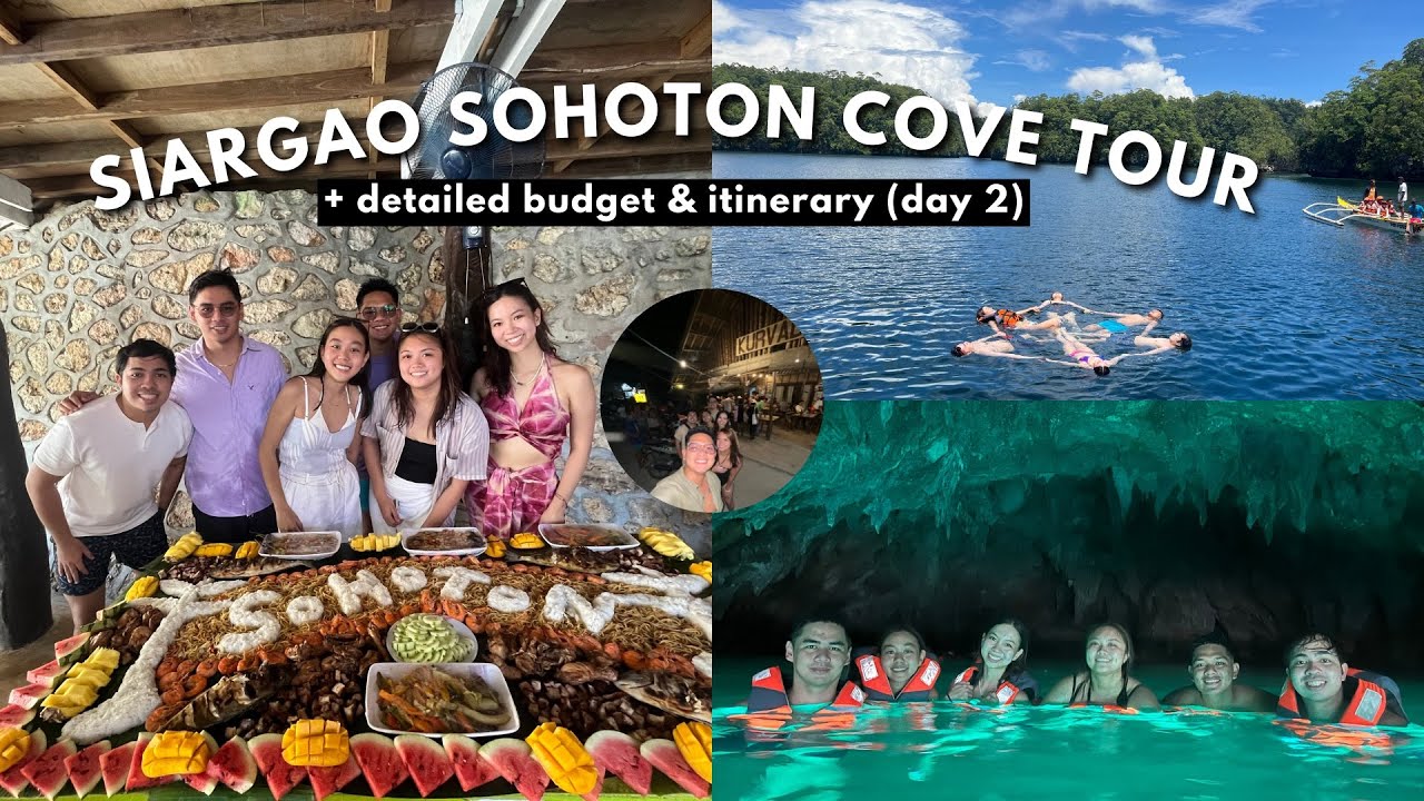 Siargao Sohoton Cove Tour (+ Cliff Diving) / Detailed budget & itinerary (Part 2) | Ericka Javate