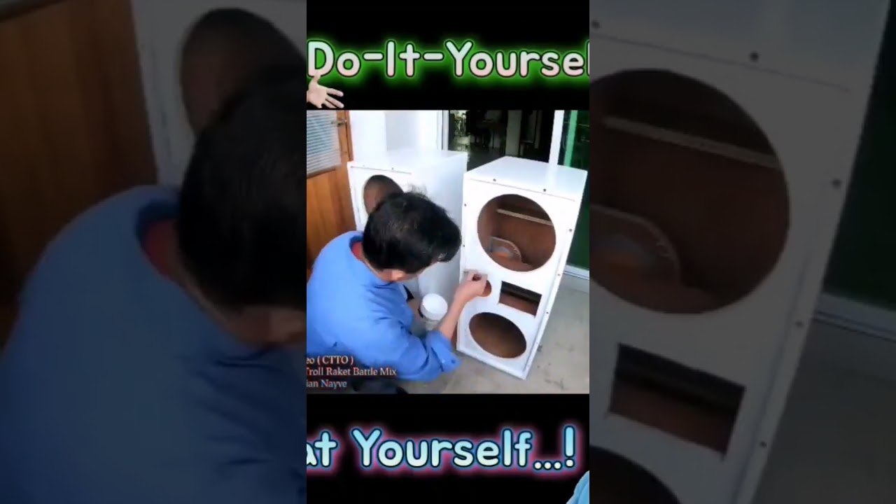 DIY Indoor Party Karaoke Loud Speaker @aleksondiy