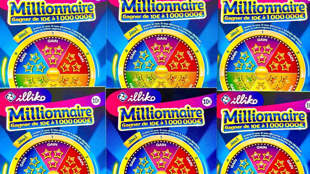 DEVENIR MILLIONNAIRE avec 6 millionnaires- Grattage improbable 🍀♥️🐼