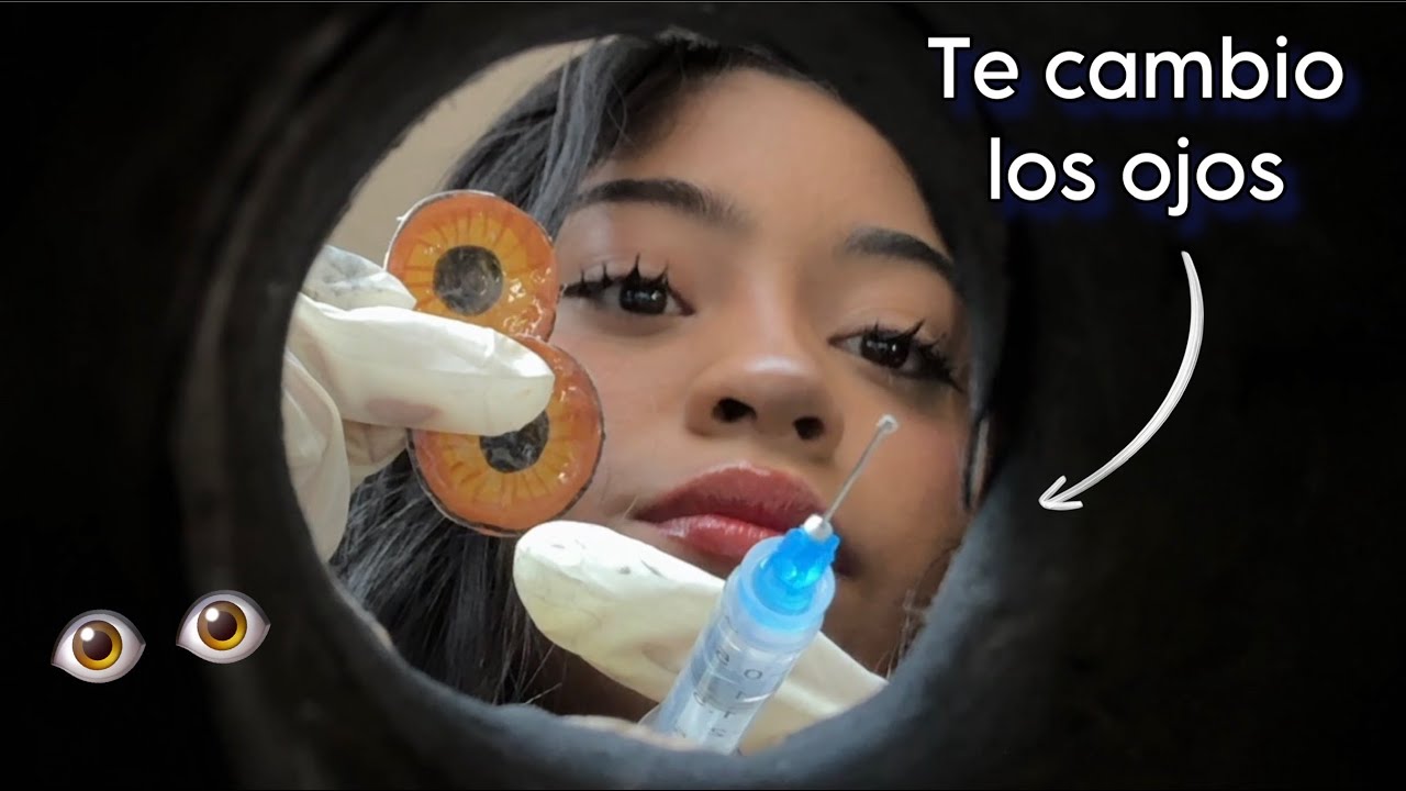 ASMR te cambio los ojos 👀 cirugía roleplay 💉
