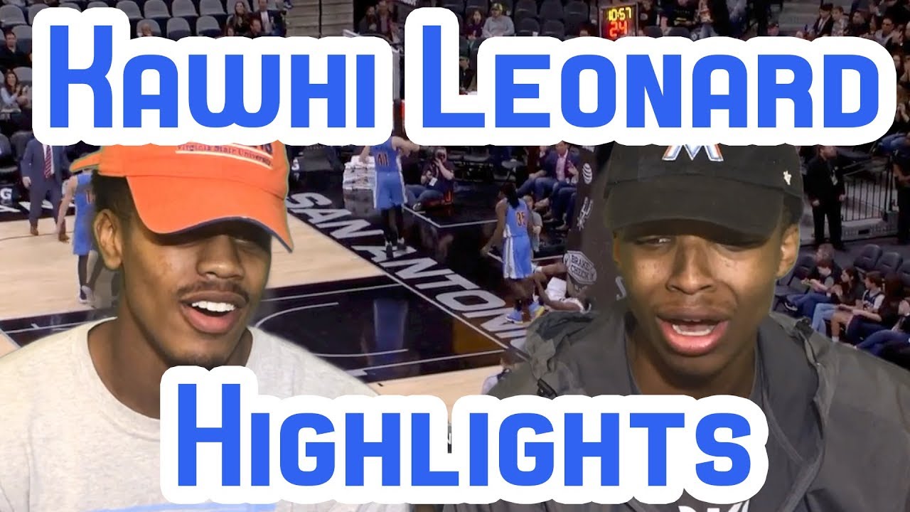 IS HE UNDERRATED?! KAWHI LEONARD 2016-2017 NBA SEASON HIGHLIGHTS REACTION!