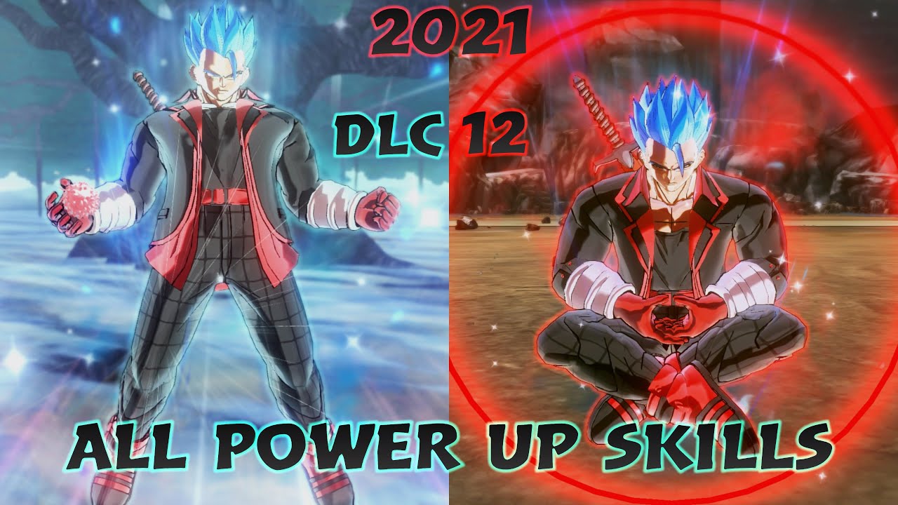 Dragon Ball Xenoverse 2 All Power Up Skills For Your Character 2021 (DLC 12)