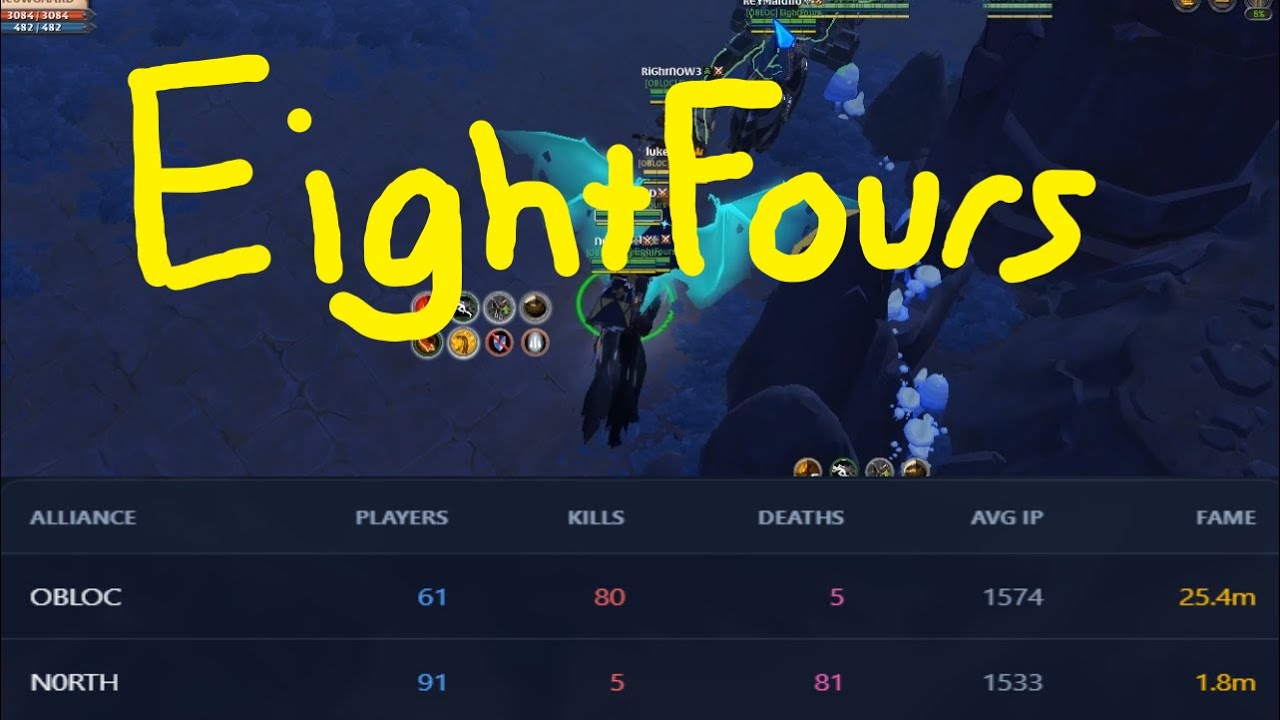 EightFours 26% vs Marauders 35% | Caller POV | Albion Online ZvZ