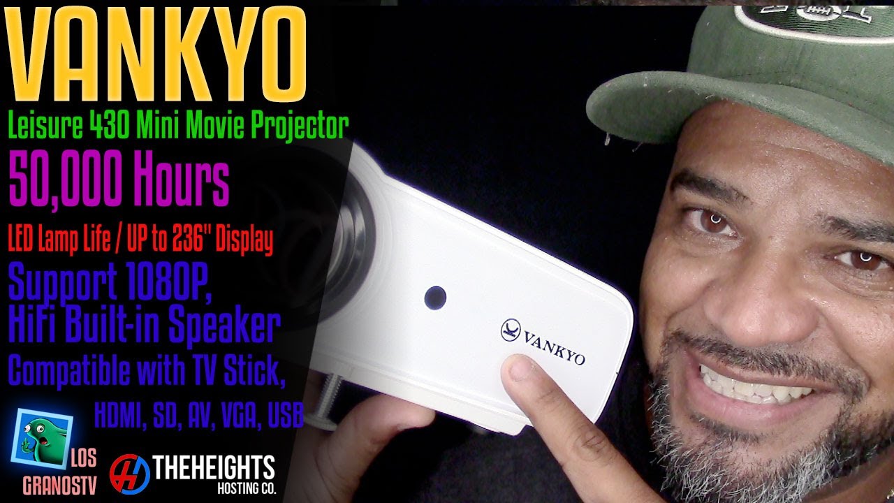Vankyo Leisure 430 LED Portable Projector 🍿 : LGTV Review