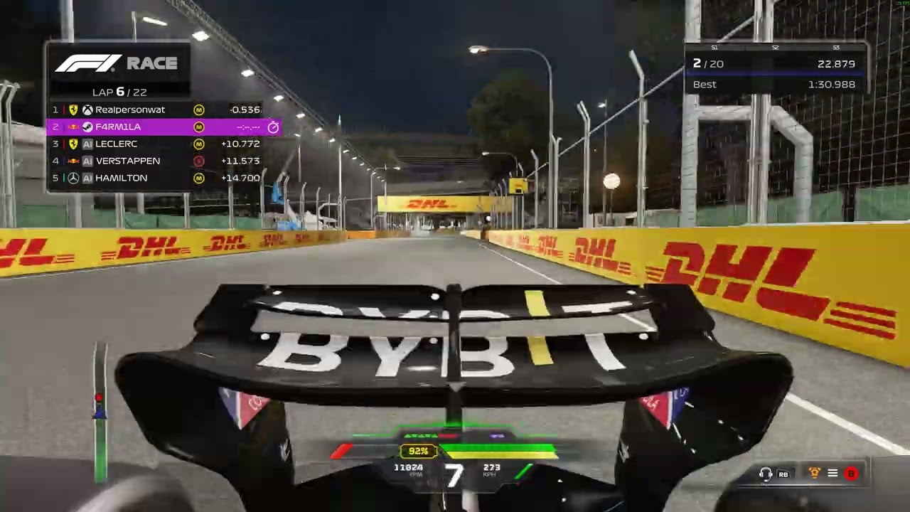Как я с Серёгой ездил F1 24 | Раунд 17 | Singapore |