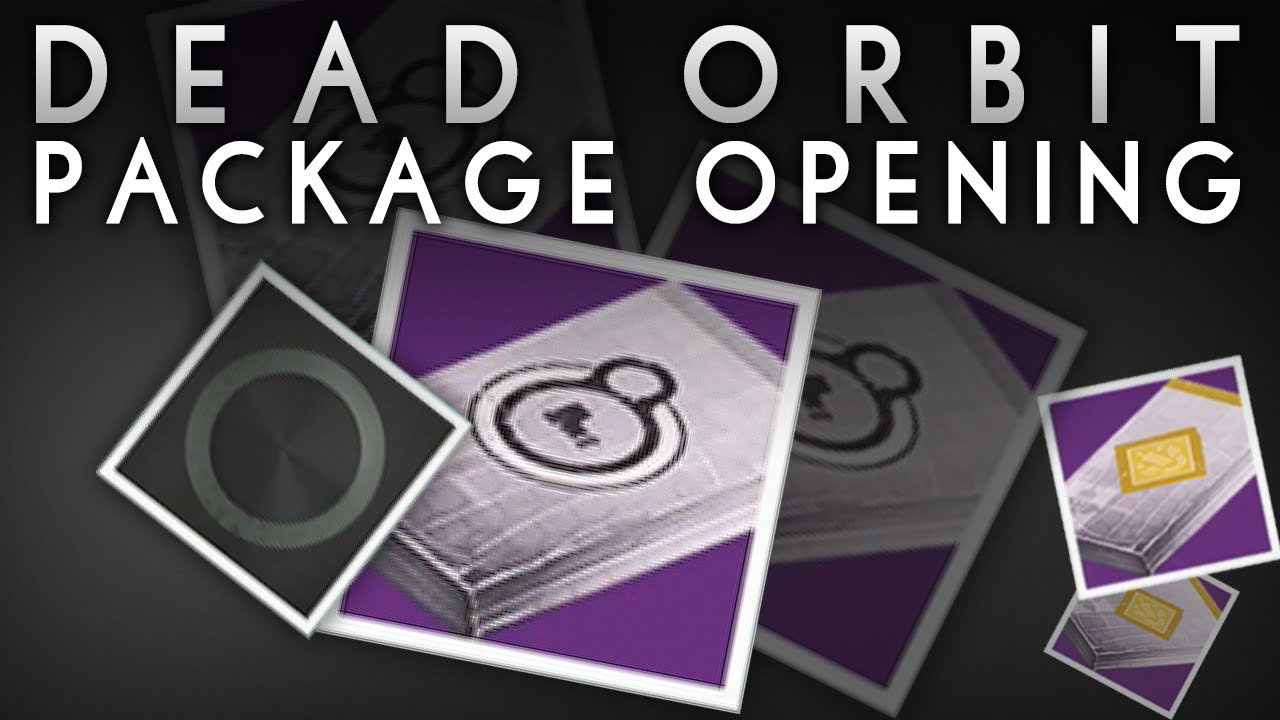 Destiny - Opening Legendary Dead Orbit Faction Packages