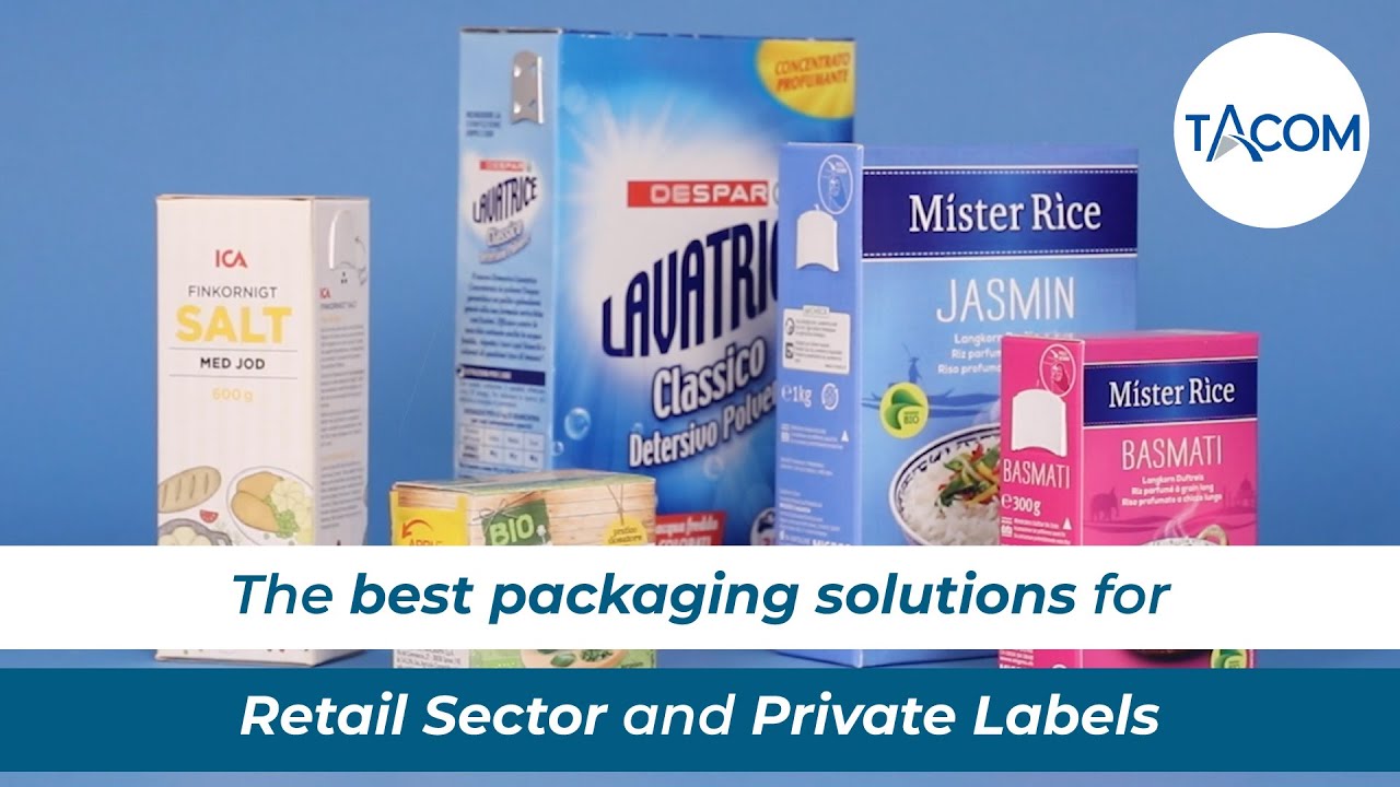 The best packaging solutions for retail and private labels: innovative, smart and ecofriendly