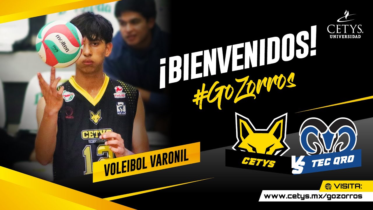 VOLEIBOL VARONIL | CNV: CETYS vs Tec QRO
