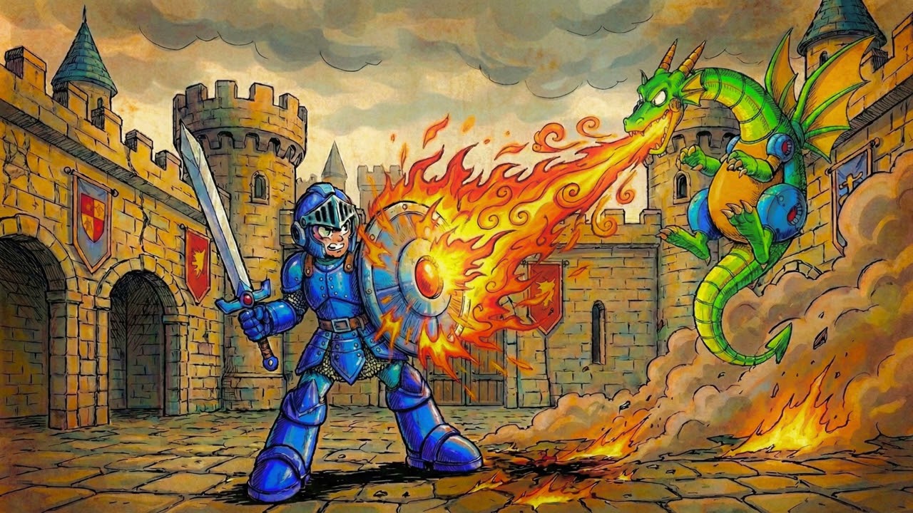 👑 Mega Man II & III: The Blue Bomber | Medieval Music Mix 👑