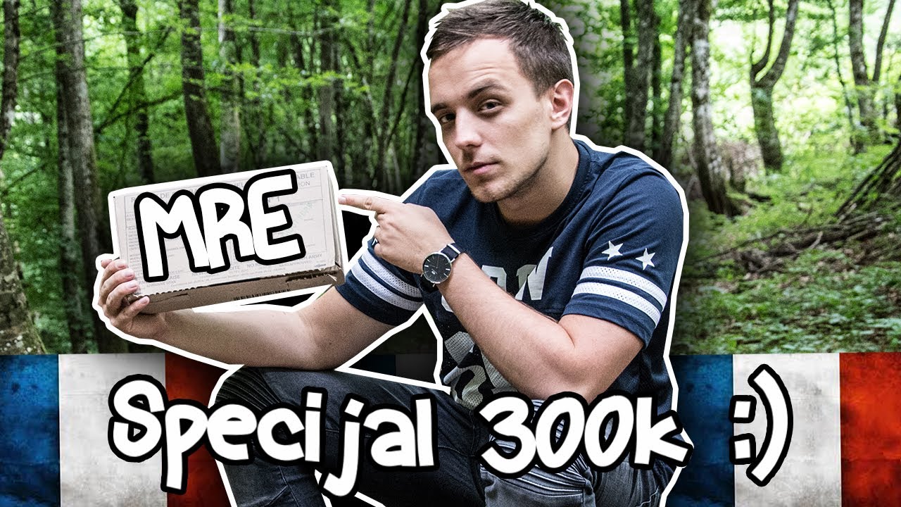 TESTIRAM HRANU FRANCUSKE VOJSKE! - FRENCH MRE (300k Specijal)