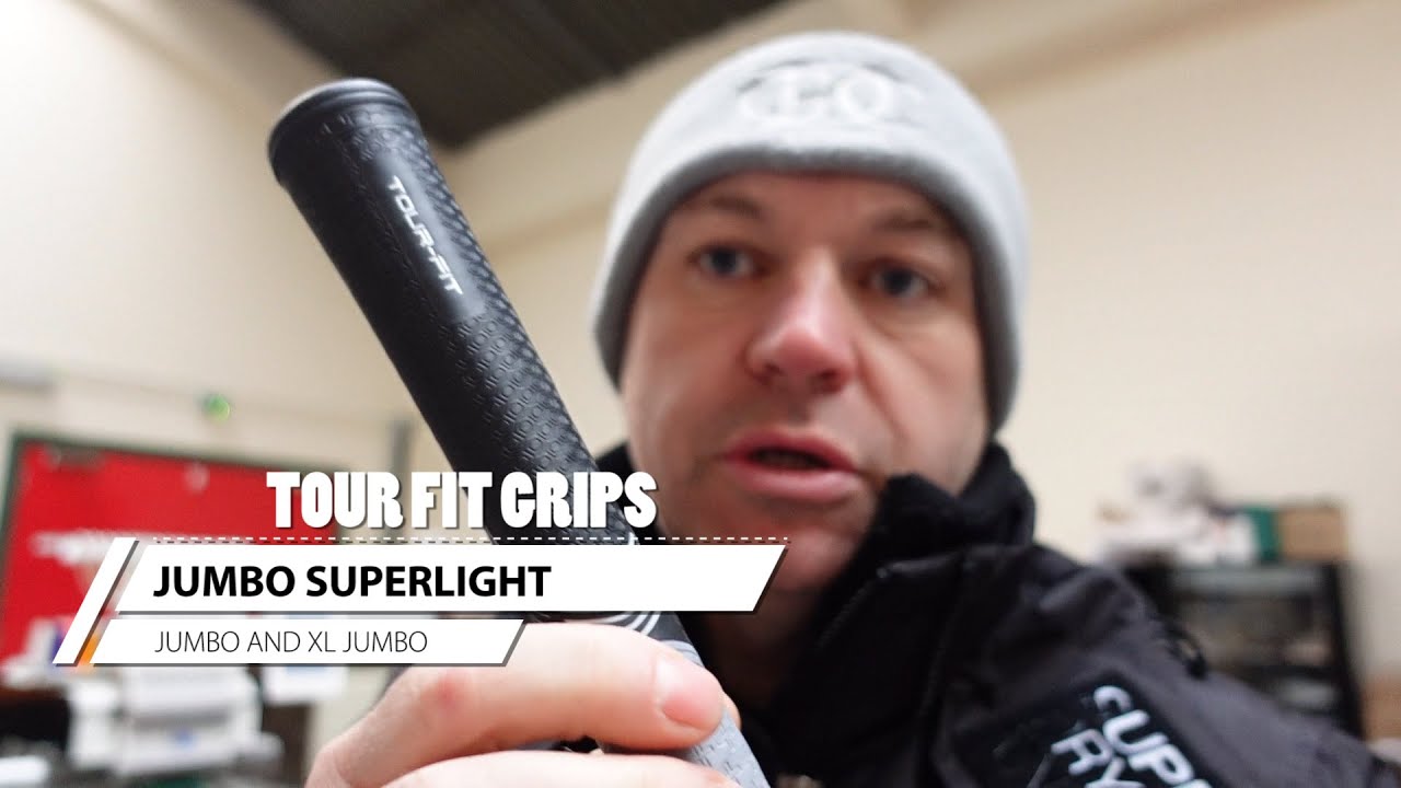 Why These Super Jumbo Golf Grips Are So Light | Tour Fit Foam-Based Grips