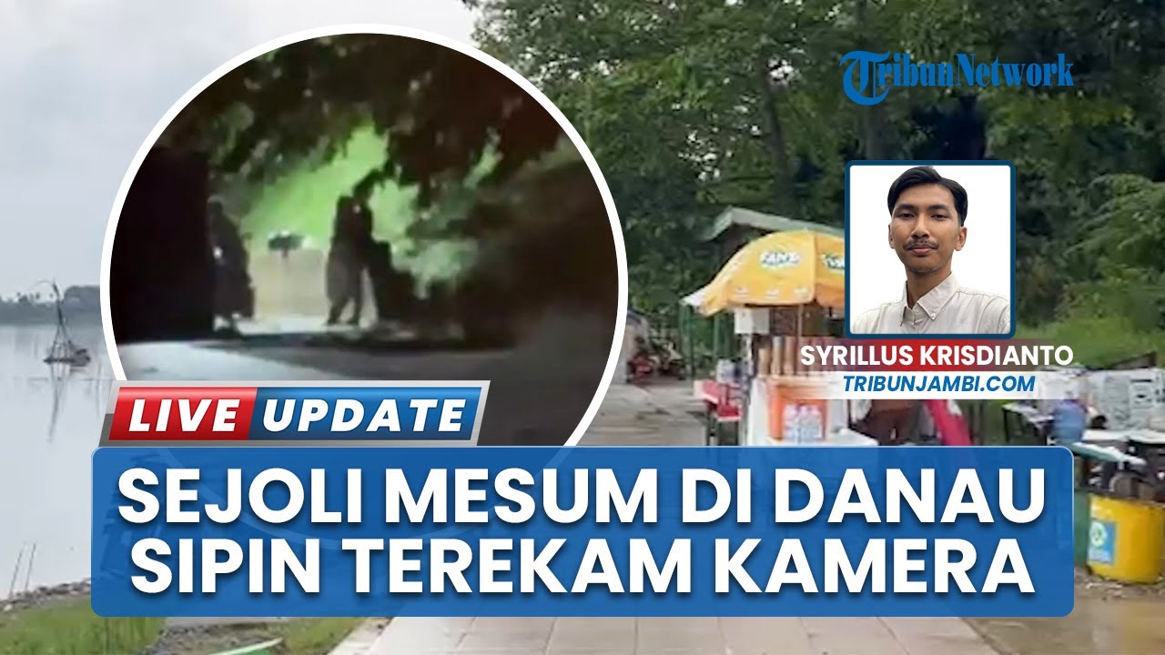 Tak Senonoh! 2 Orang Viral Bertingkah Tak Pantas di Danau Sipin Kota Jambi, sempat Terekam Kamera