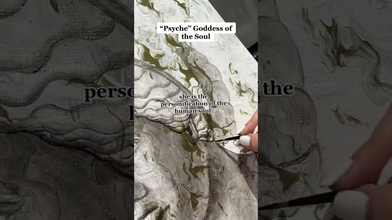 #art #short &ldquo;Goddess of the Soul&rdquo; #greekgods #greekgoddess #goddessart #artlover