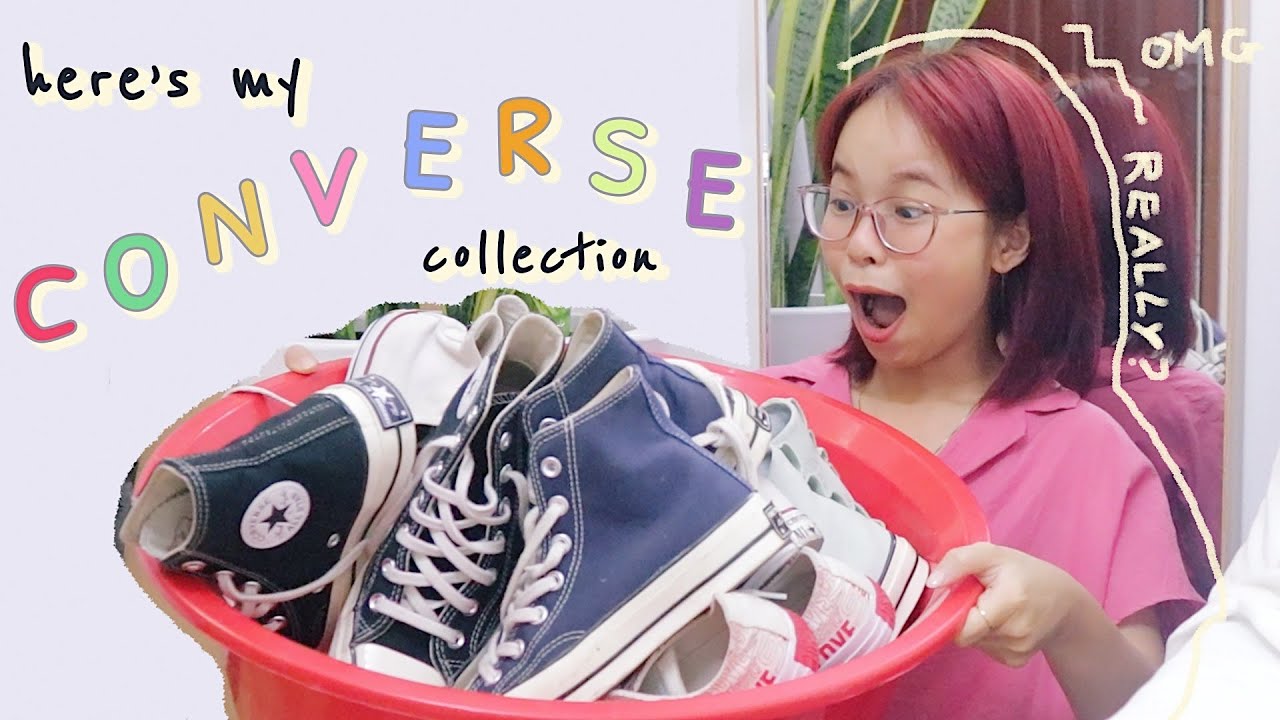 ENG) My huge CONVERSE collection ☺︎ Annievvo