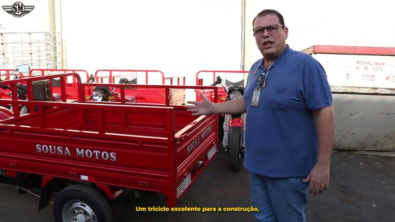 Triciclo Cargo 150CC - A solução para seus negócios!