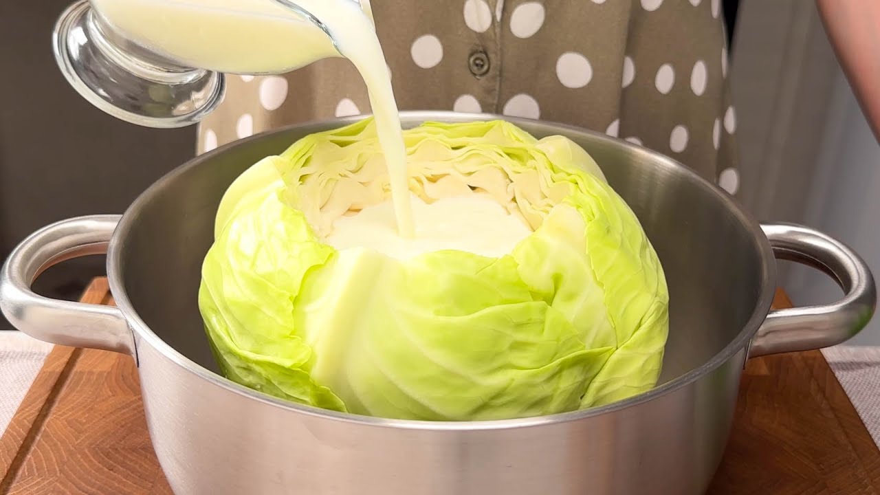 У вас дома есть капуста? Подруга из Германии научила меня так вкусно готовить капусту!