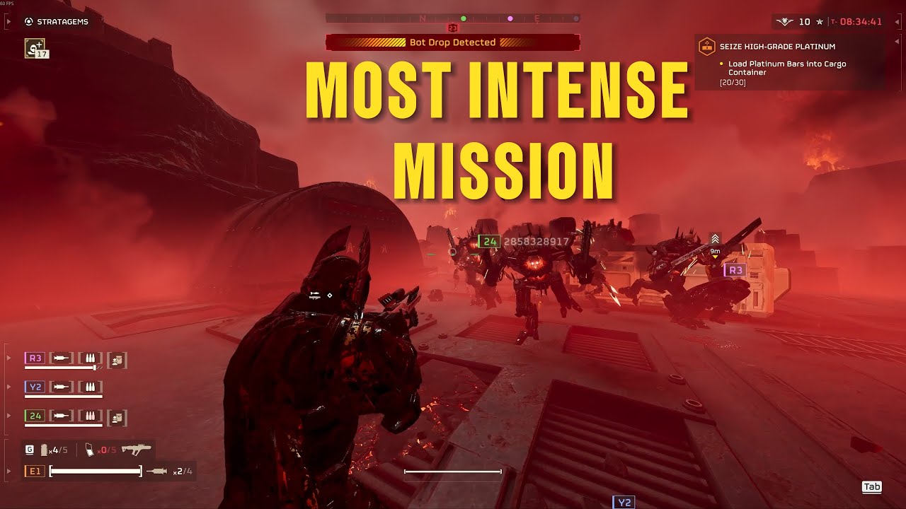Helldivers 2 | THE MOST INTENSE MISSION! | Rapid Acquisition | Super Helldive