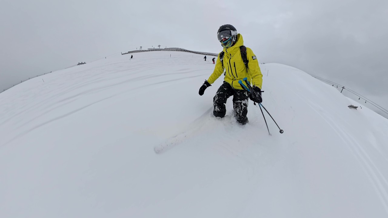 Fresh Snow down Diable