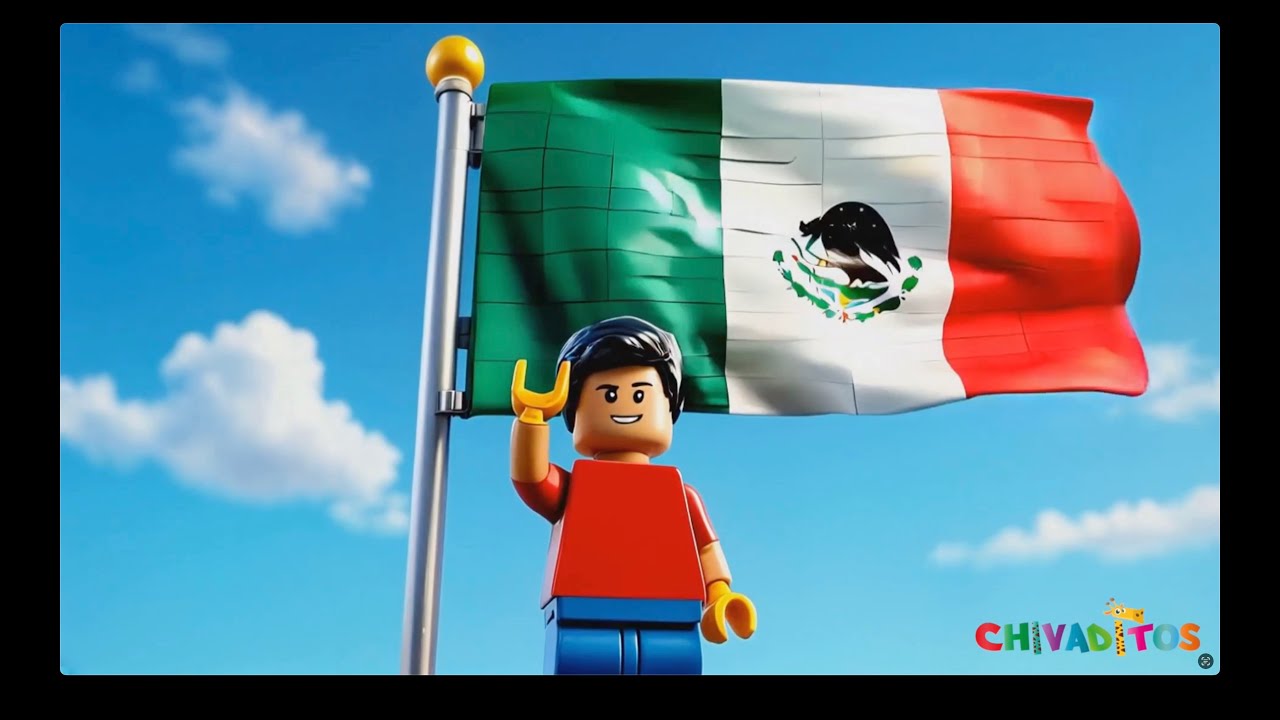 Bandera de 3 Colores - Fiestas Patrias D&iacute;a de la Bandera de M&eacute;xico - Chivaditos