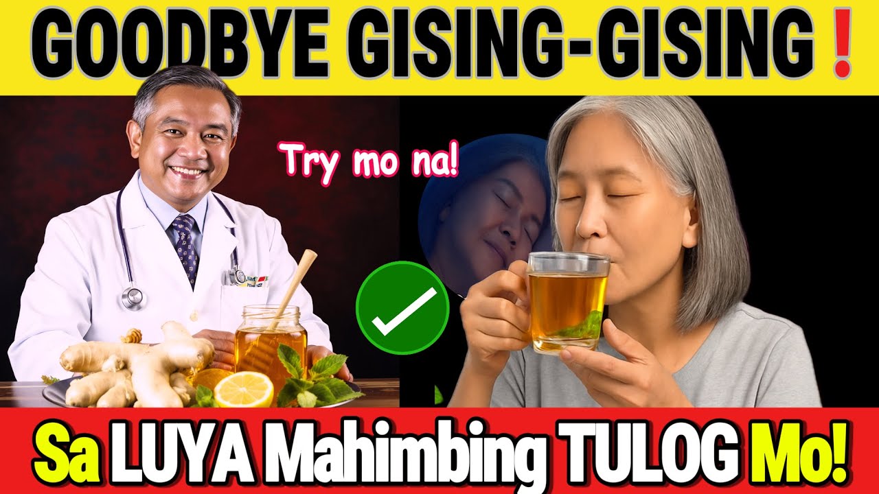 Senior Ka Na? Gusto Mo Bang Matulog ng Mahimbing? Alamin ang Sekreto ng Luya!