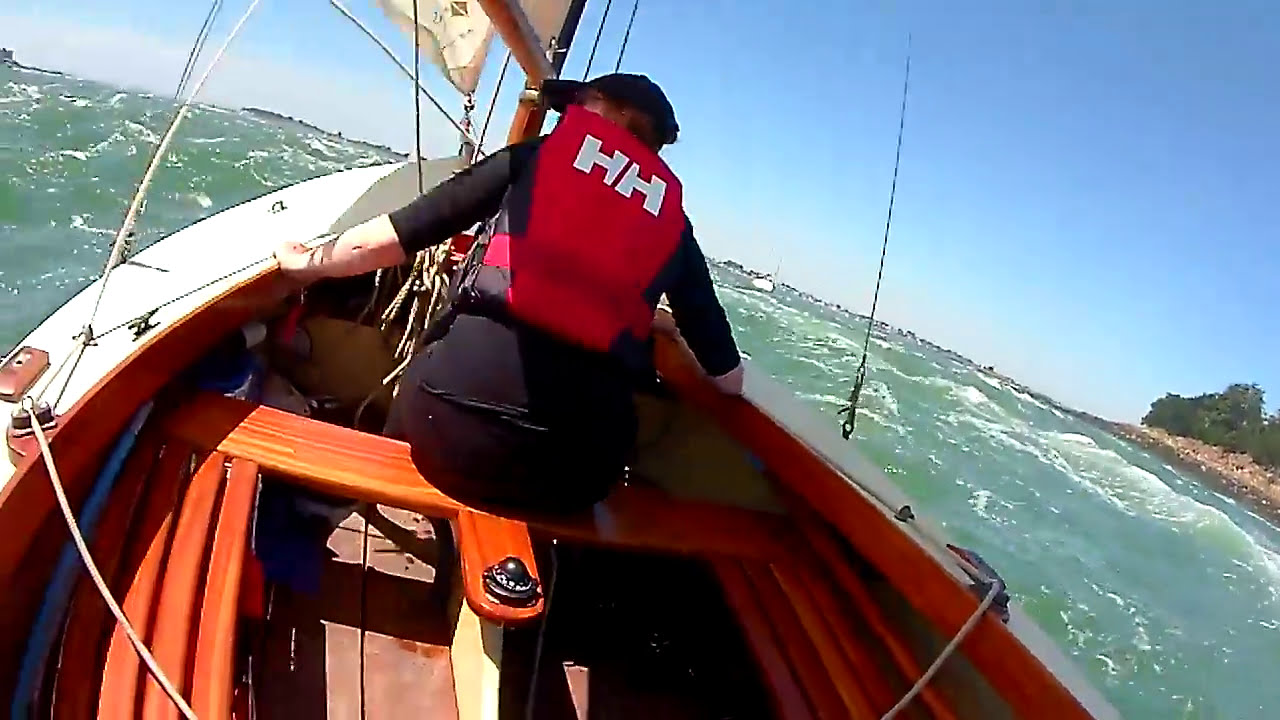 Morbihan Gulf ' turbulent washing machine !! '  - Semaine du Golfe - Tela dayboat