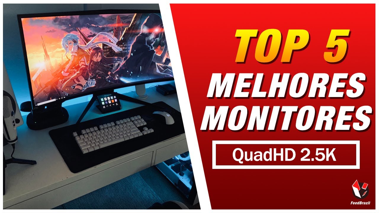 TOP 5 Melhores Monitores QuadHD (2.5k) 2021
