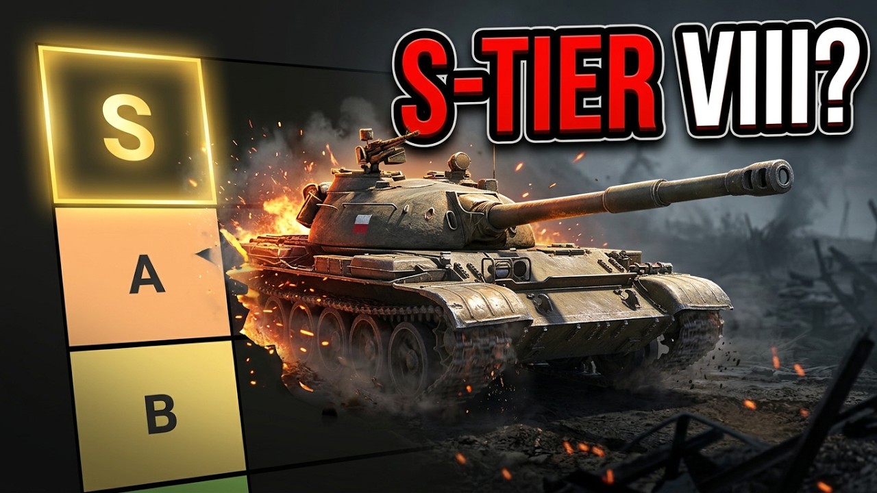 Najbardziej uniwersalny Polski 8 tier? | WOT BLITZ POLSKA!