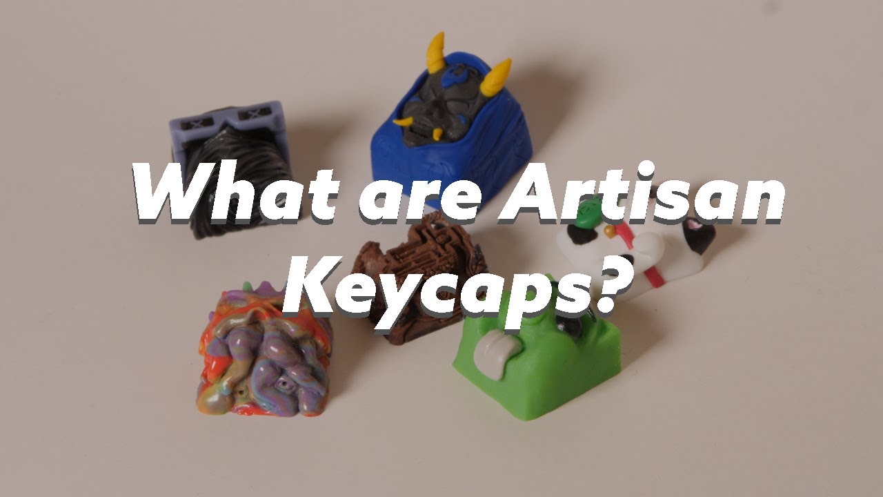 What are Artisan Keycaps?