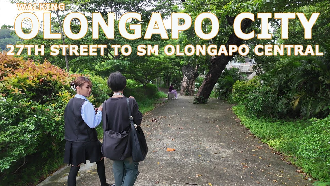 27TH STREET TO SM OLONGAPO CENTRAL WALK VIA ELICANO STREET [4K] OLONGAPO CITY PHILIPPINES