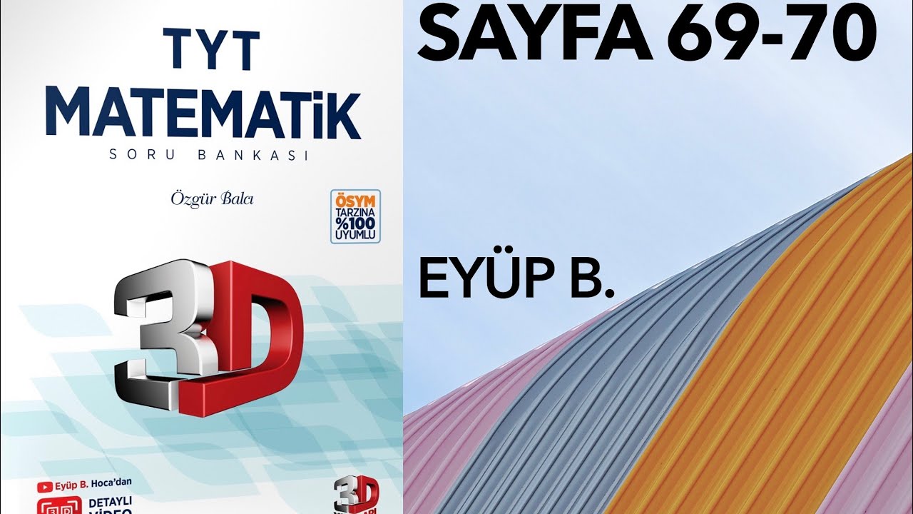 3D TYT MATEMATİK BÖLÜM - 1 TEST -32(BİRİNCİ DERECEDEN DENKLEMLER)