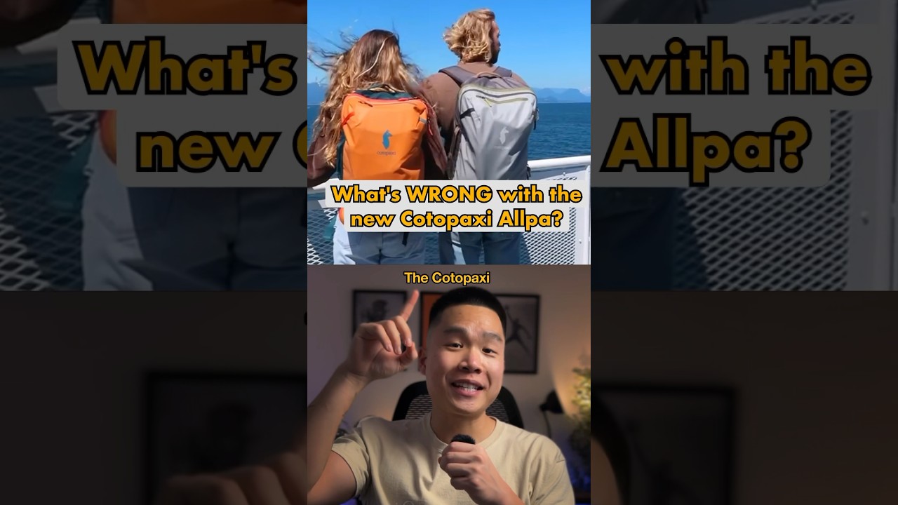 What&rsquo;s wrong with the Cotopaxi allpa?