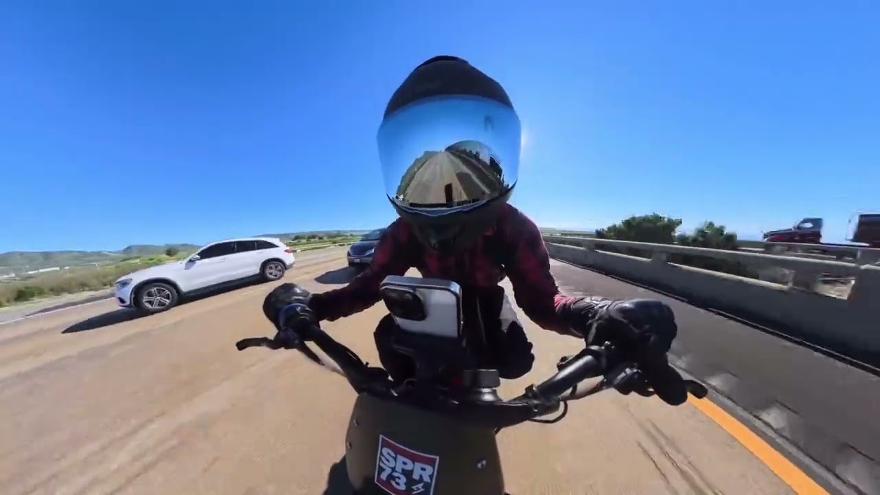 90MPH E-Bike Highway Test! ⚡️ 72V 5000W Custom Build
