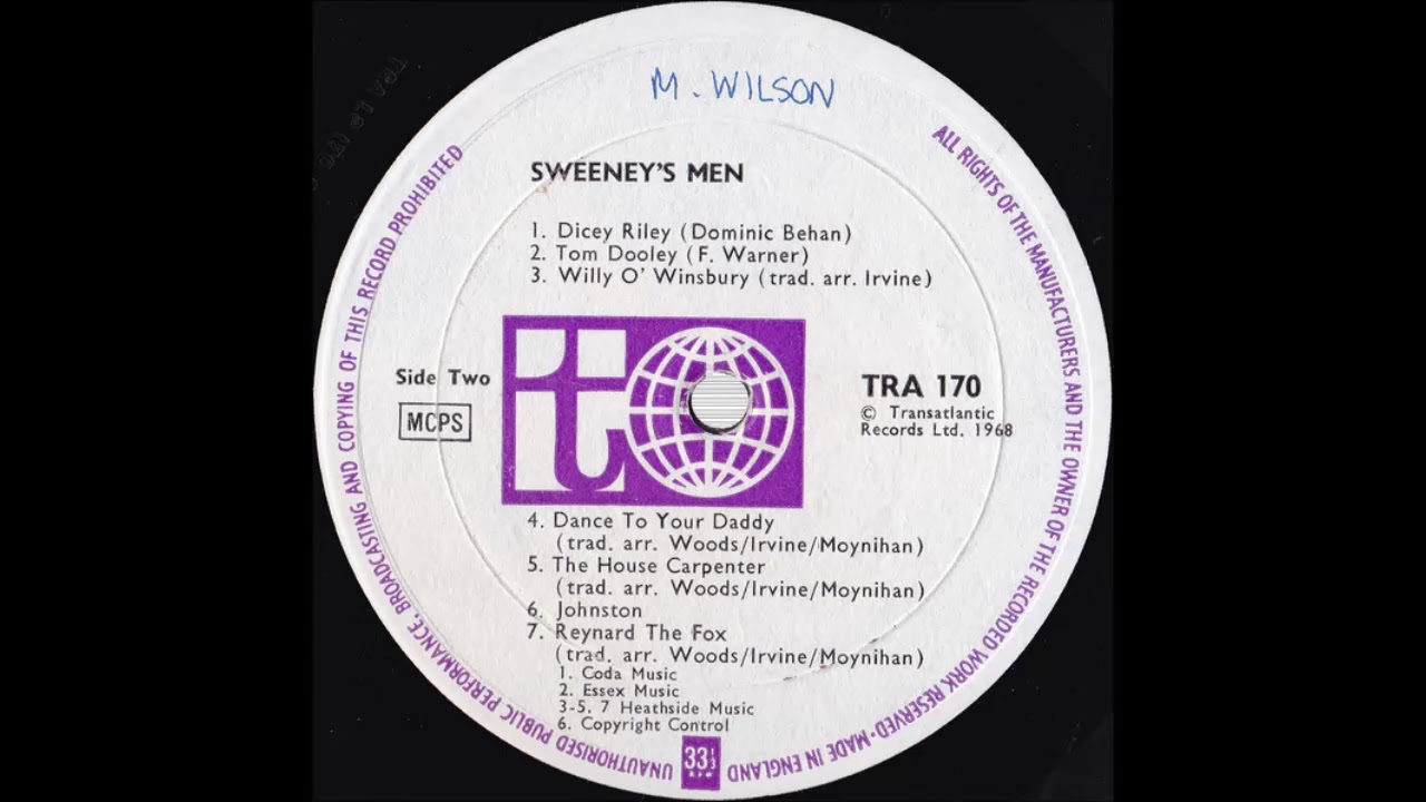 Sweeney's Men &lrm;&ndash; The House Carpenter / Trad.