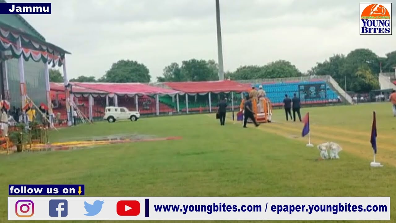 Independence Day celebrations with Patriotic fervour at MA Stadium, Jammu