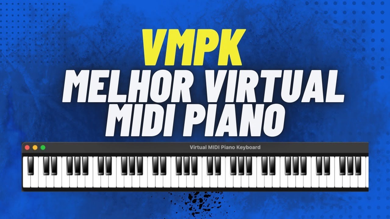 Virtual Midi Piano o Melhor || Gratuito || Dá pra usar dentro da DAW