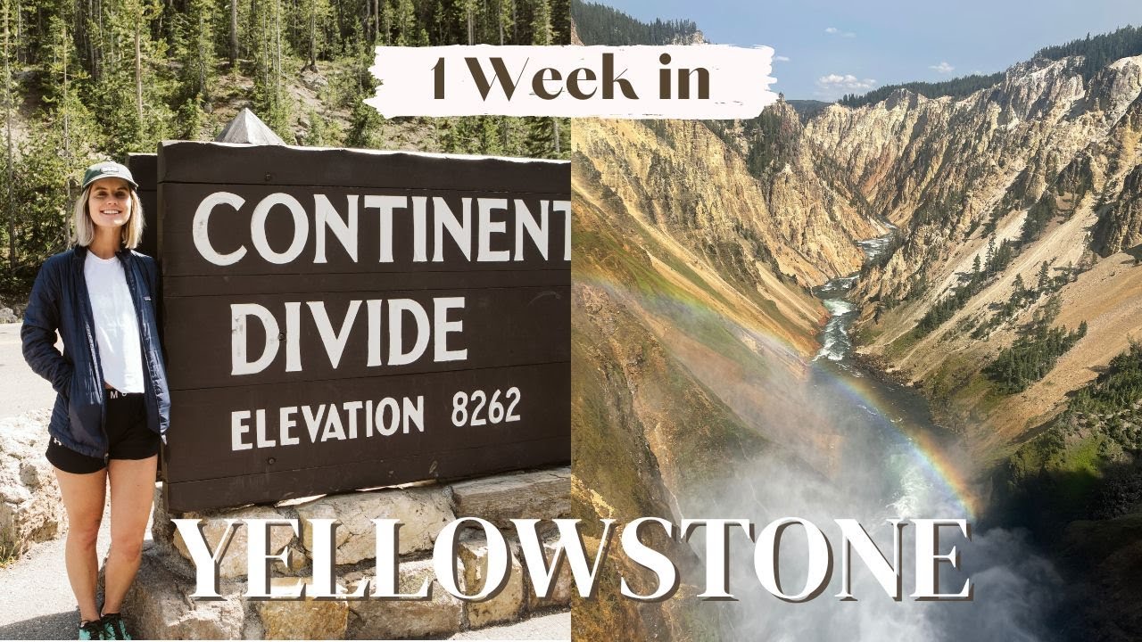 How to Spend 1 Week in Yellowstone National Park! 🦬