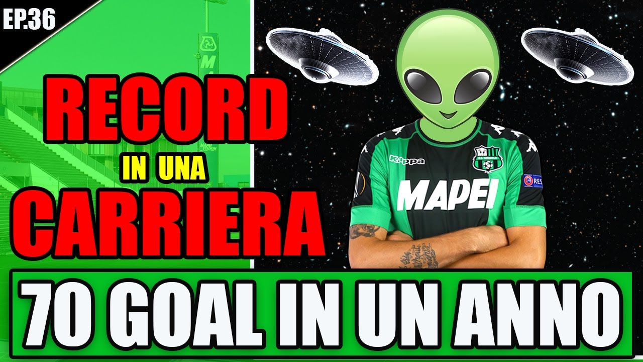 ⚽️ 70 GOAL IN UNA STAGIONE!! + PALLONE D'ORO VINTO!! FIFA 21 CARRIERA ALLENATORE SASSUOLO #36
