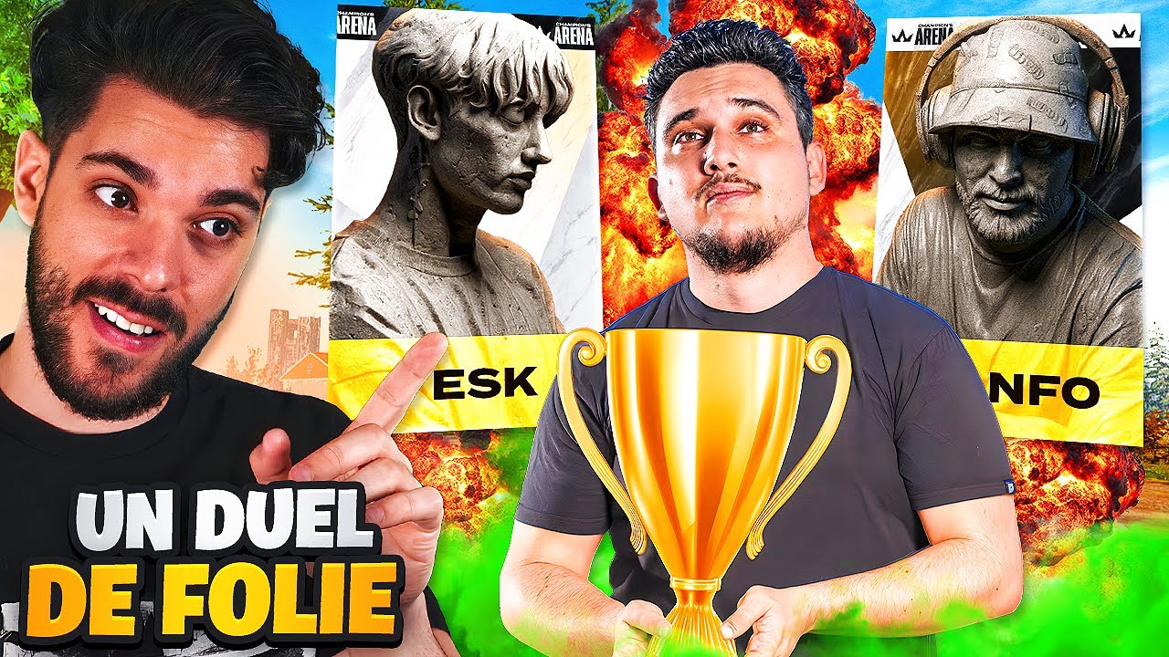 JE RÉAGIS à la FINALE DU TOURNOI DE CHOWH1 ( ESK vs Nianfo )