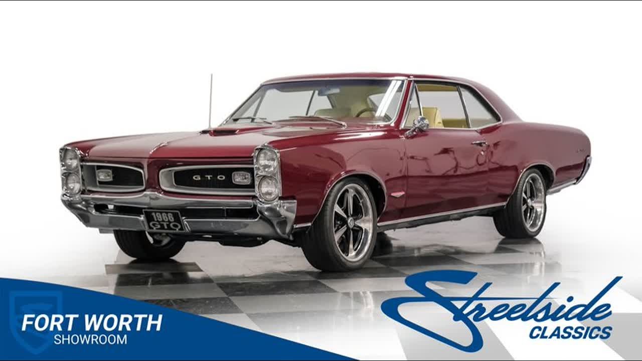 1966 Pontiac GTO  6694-DFW for sale | Charlotte, Atlanta, Dallas, Tampa, Phoenix, Nashville