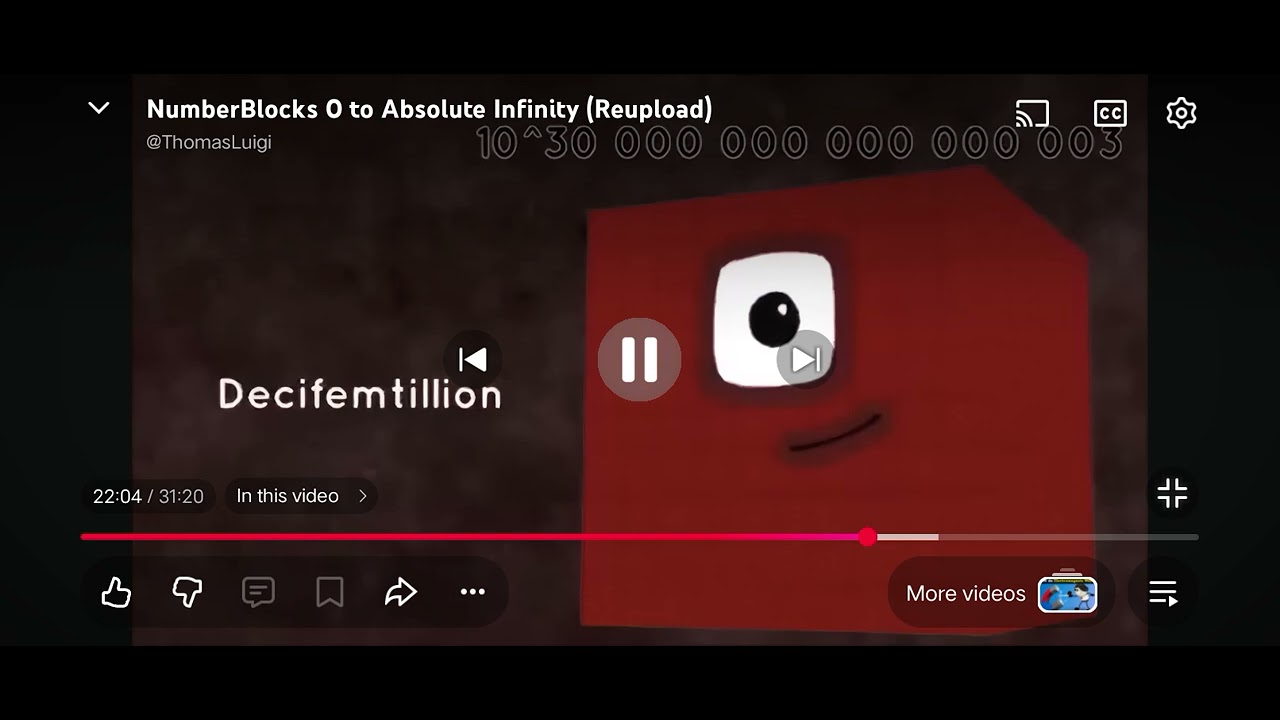 1 Vigintillion to Dekintar