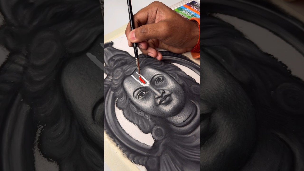 Shree Ram Lala Drawing 😍 #shorts #drawing #ram
