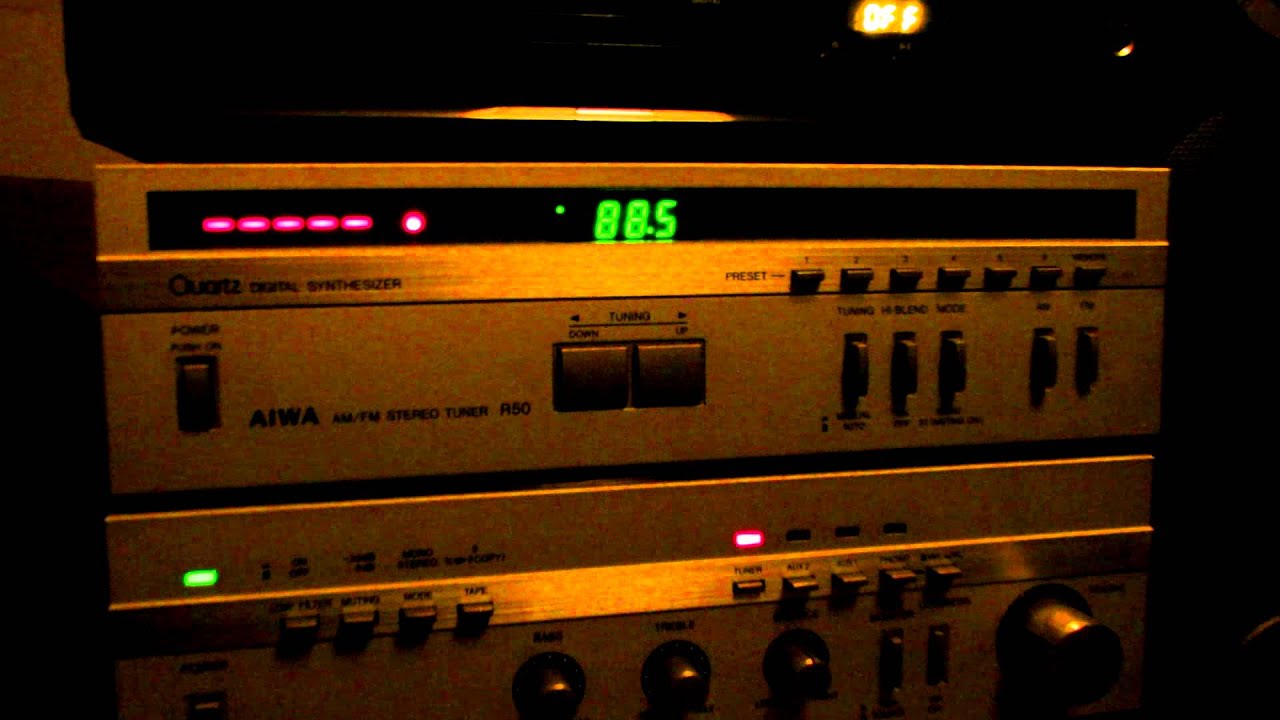 aiwa P50 C50 R50 con technics SB-6A