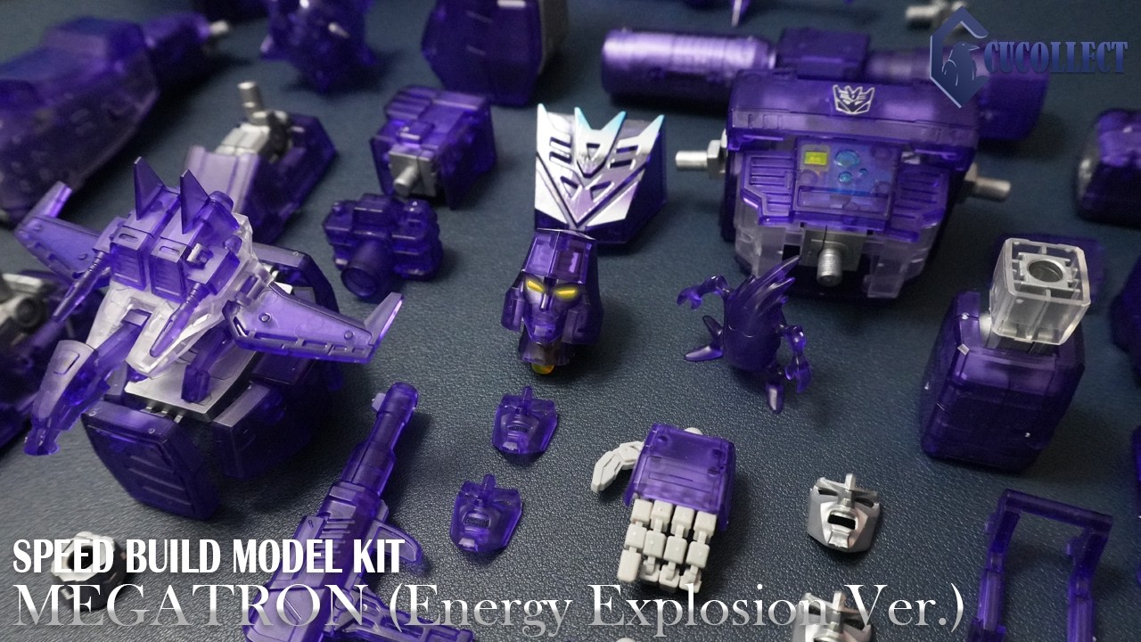 MEGATRON Energy Explosion Ver.| Action Edition | ASMR Speed Build Model Kit | Blokees Transformers